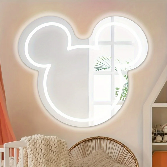 Mickey Mouse Mirror Neon Sig